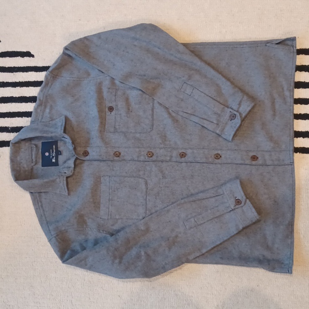 Ben Sherman blue button down large shirt